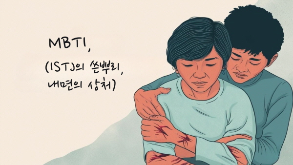 MBTI, ISTJ의 쓴뿌리, 내면의 상처에 관한 그림