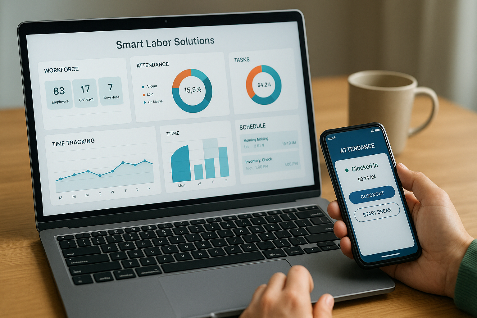 스마트 노무 자동화 솔루션