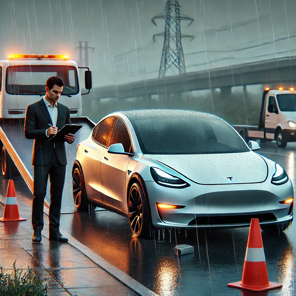 비 오는 날 테슬라 사고, 보험 처리까지 생생 후기