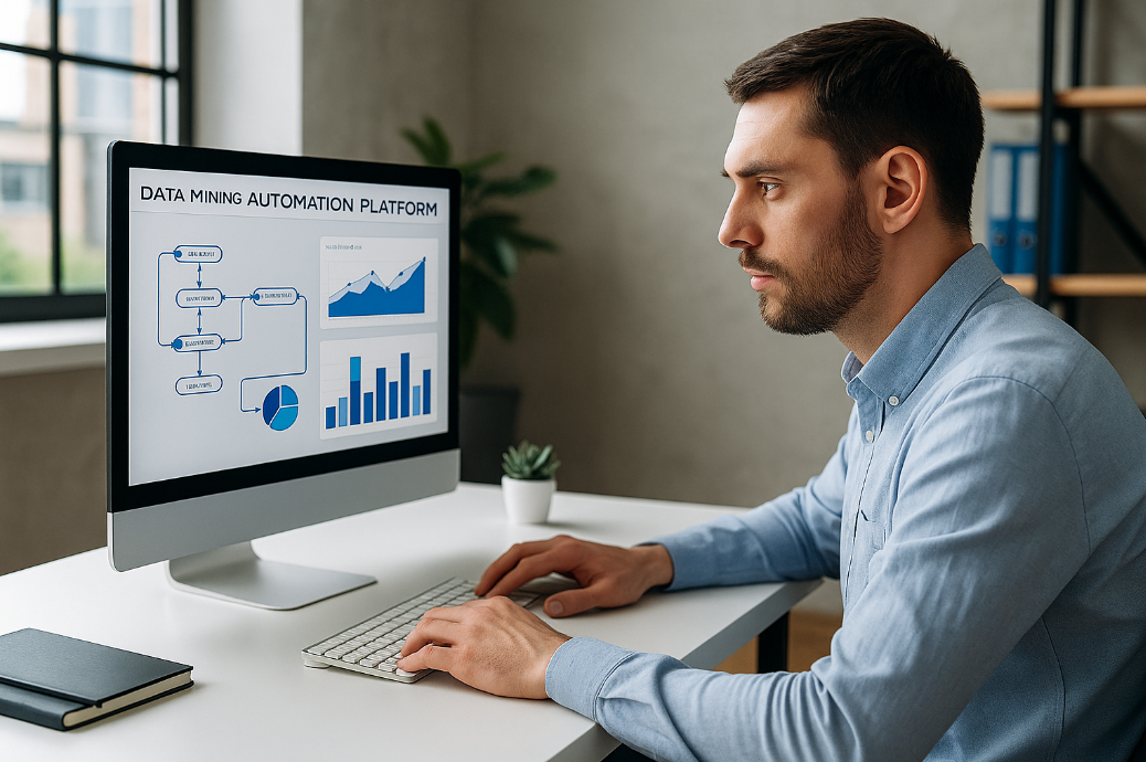 데이터마이닝 자동화 플랫폼으로 노코드 분석 서비스