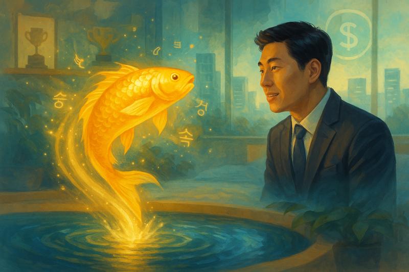 잉어가 나오는 꿈의 의미와 해몽: 잉어 잡는 꿈부터 황금잉어, 큰 잉어, 태몽까지 (붕어꿈과 비교)
