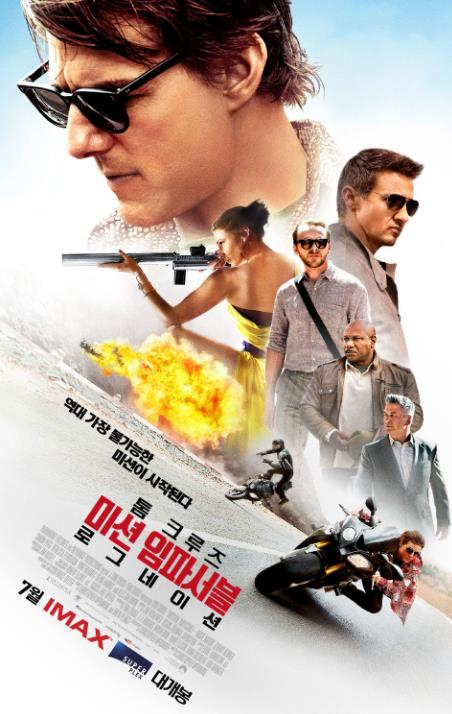 미션 임파서블: 로그네이션 포스터