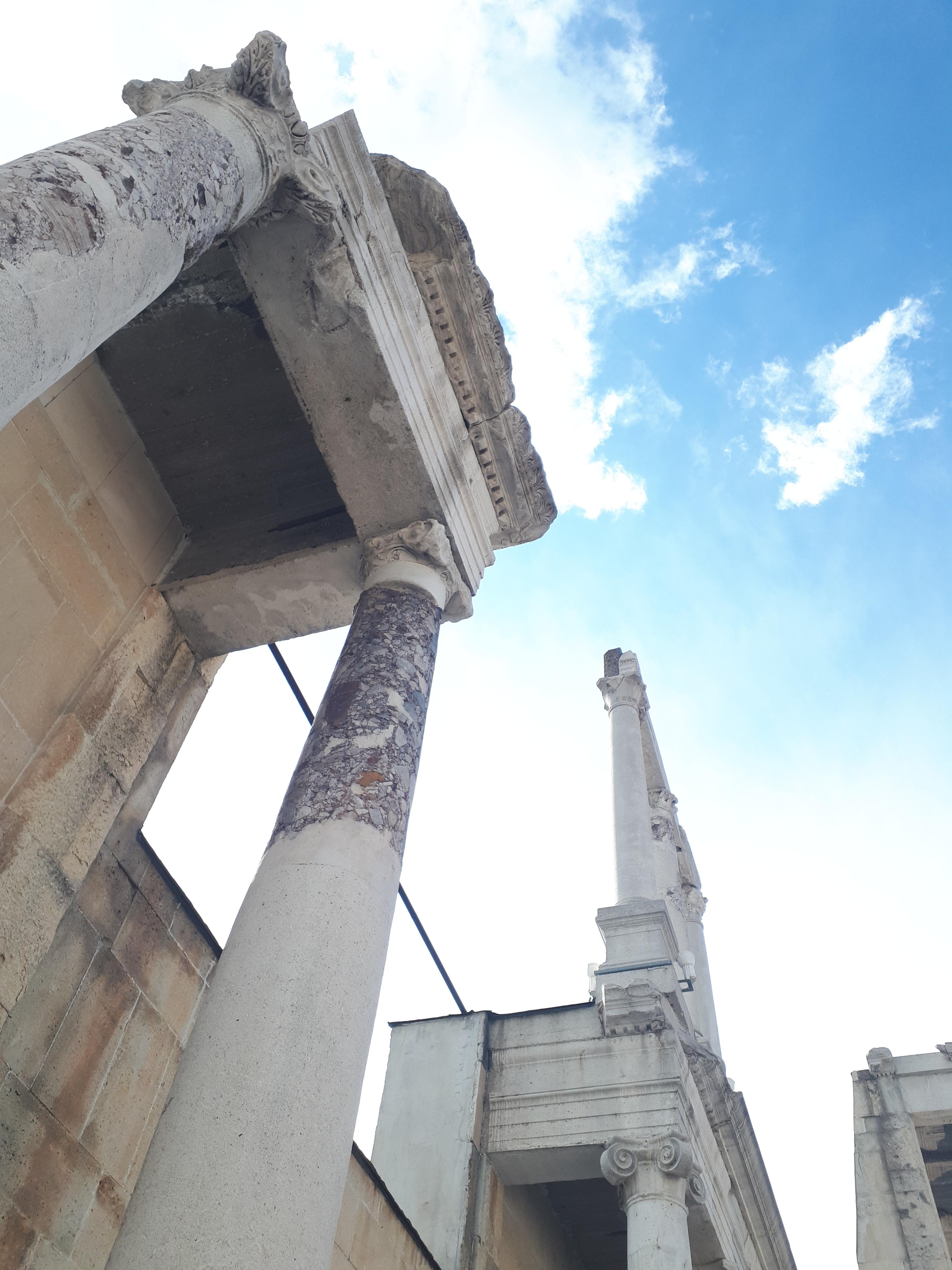 불가리아 플로브디프 필리포폴리스 고대 원형극장 탑