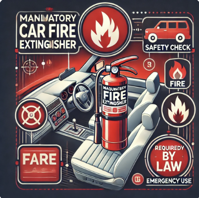 차량용 소화기 설치 의무화! 설치 기준부터 추천 제품까지 한눈에 정리 관련 사진