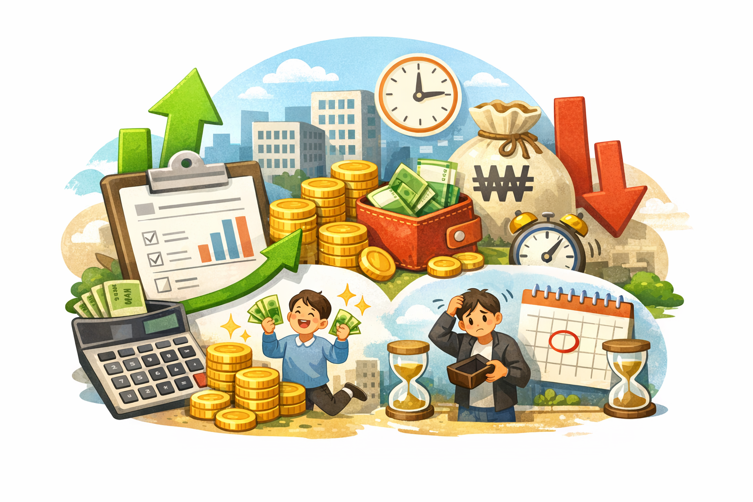 연말정산 차감징수액 뜻 완벽정리 (+보는 법&middot;마이너스 환급&middot;플러스 추가납부&middot;환급시기 총정리) 관련 사진