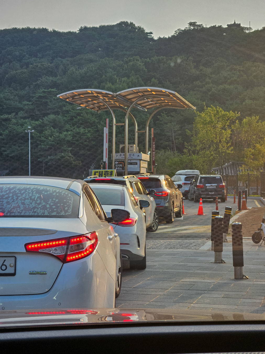 수원 화성행궁 주차장