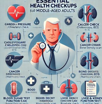 중년 이후 건강검진 필수 체크 항목 – 놓치면 안 되는 건강 검사 리스트