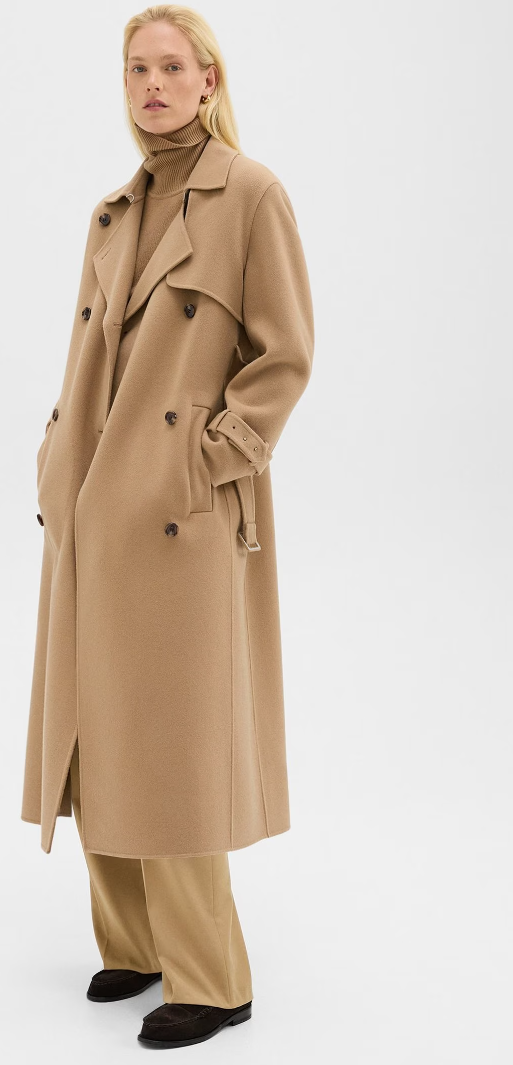 띠어리 트렌치 코트