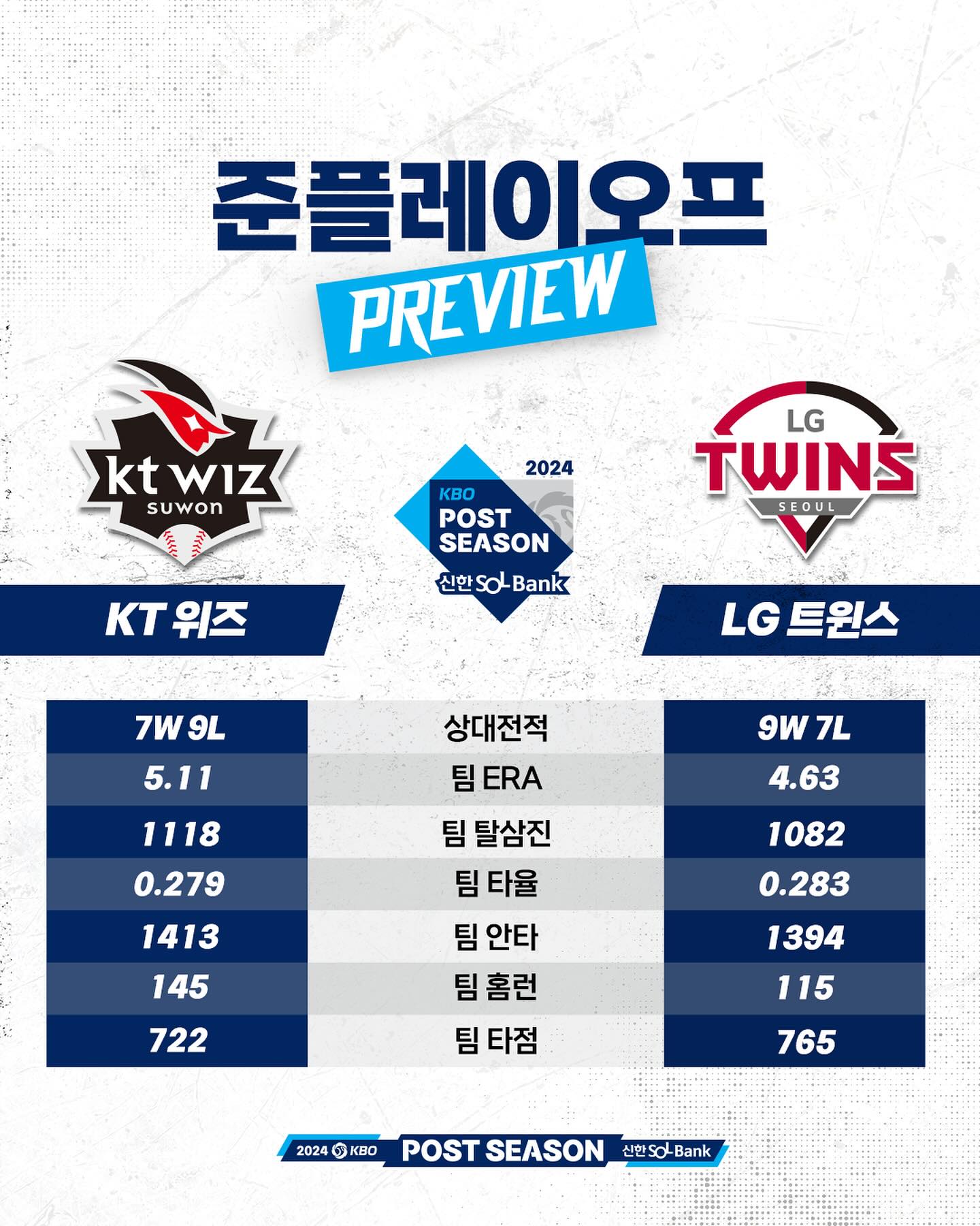 2024 준플레이오프 예매 및 일정 생중계보는법