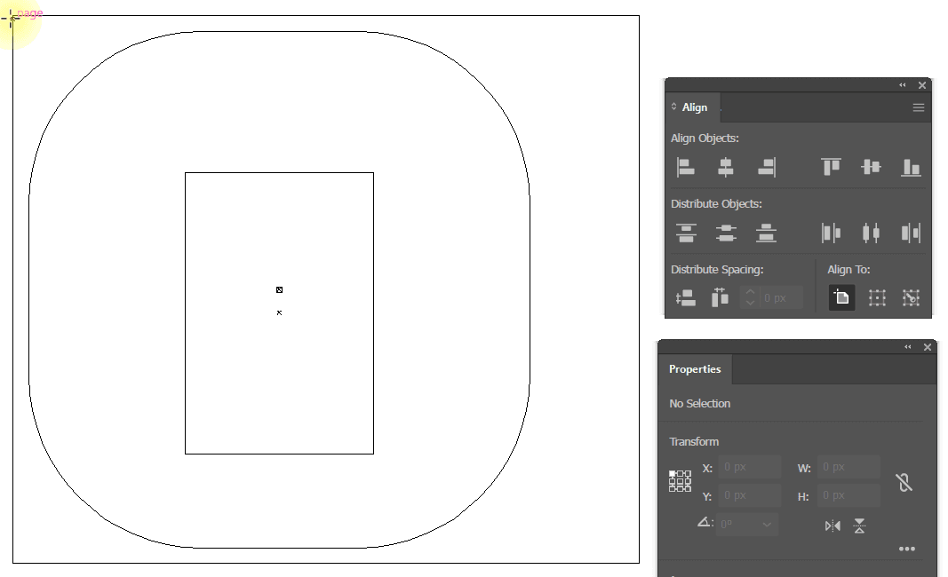 아이폰 말풍선 기준점 찾기