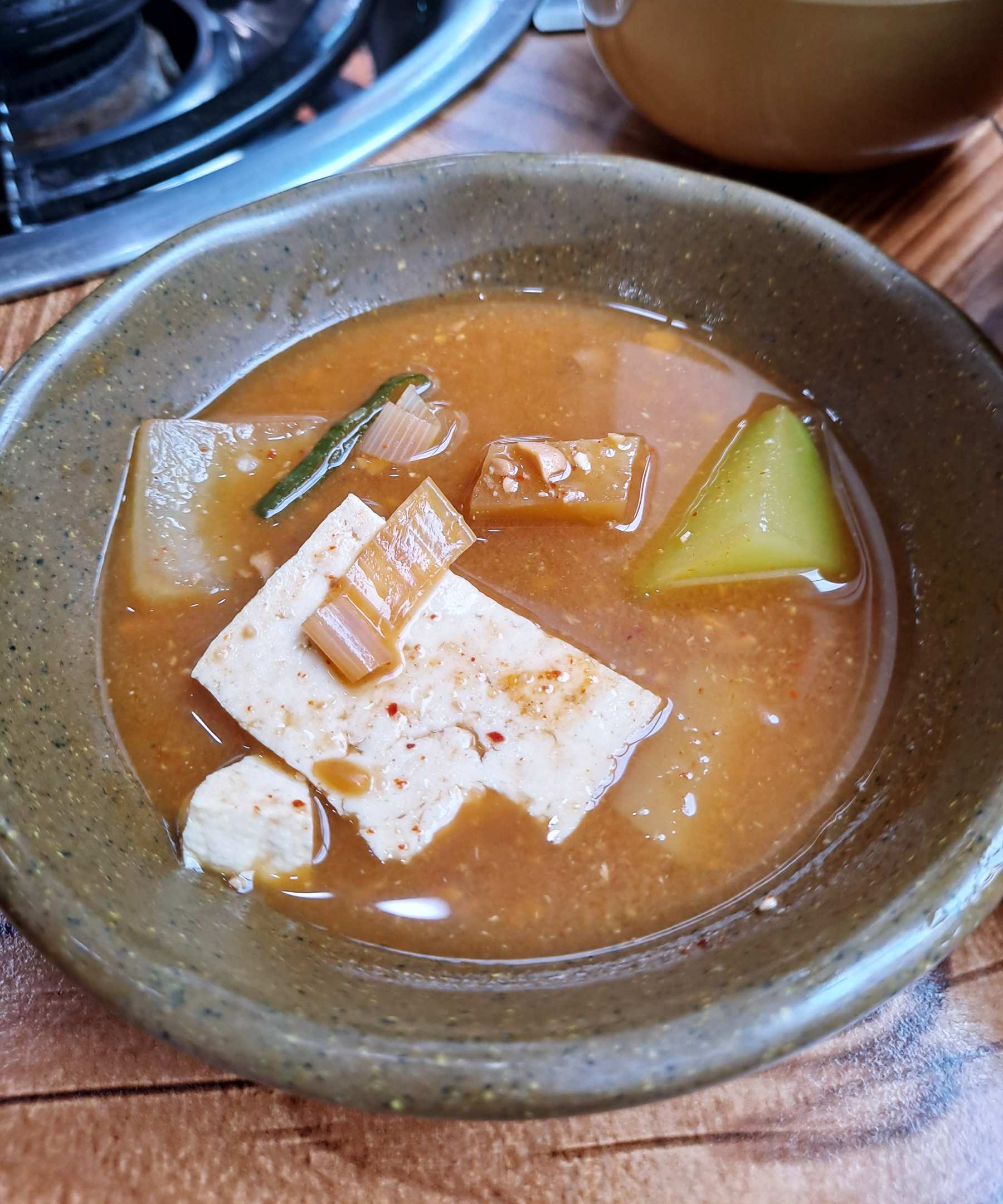 가마솥보리밥 된장찌개
