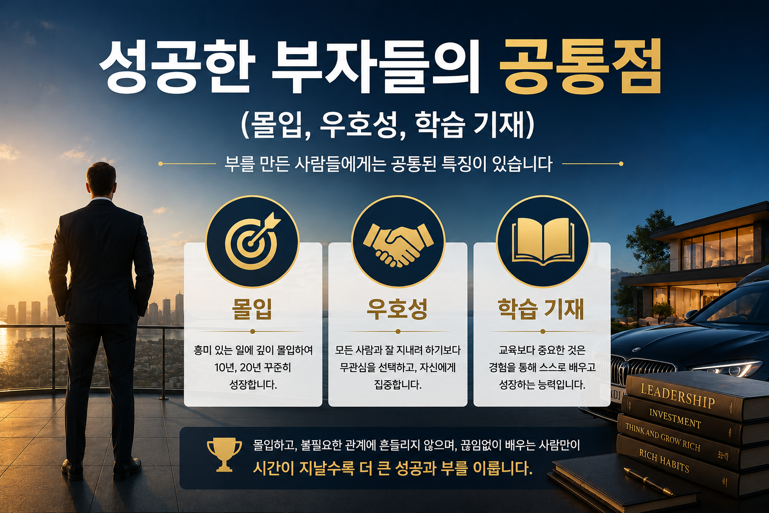 성공한 부자들의 공통점