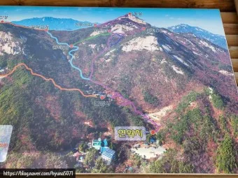 불암산 등산 코스 안내 지도_13