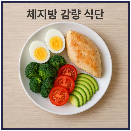 체지방 감량을 위한 효과적인 식단 구성법