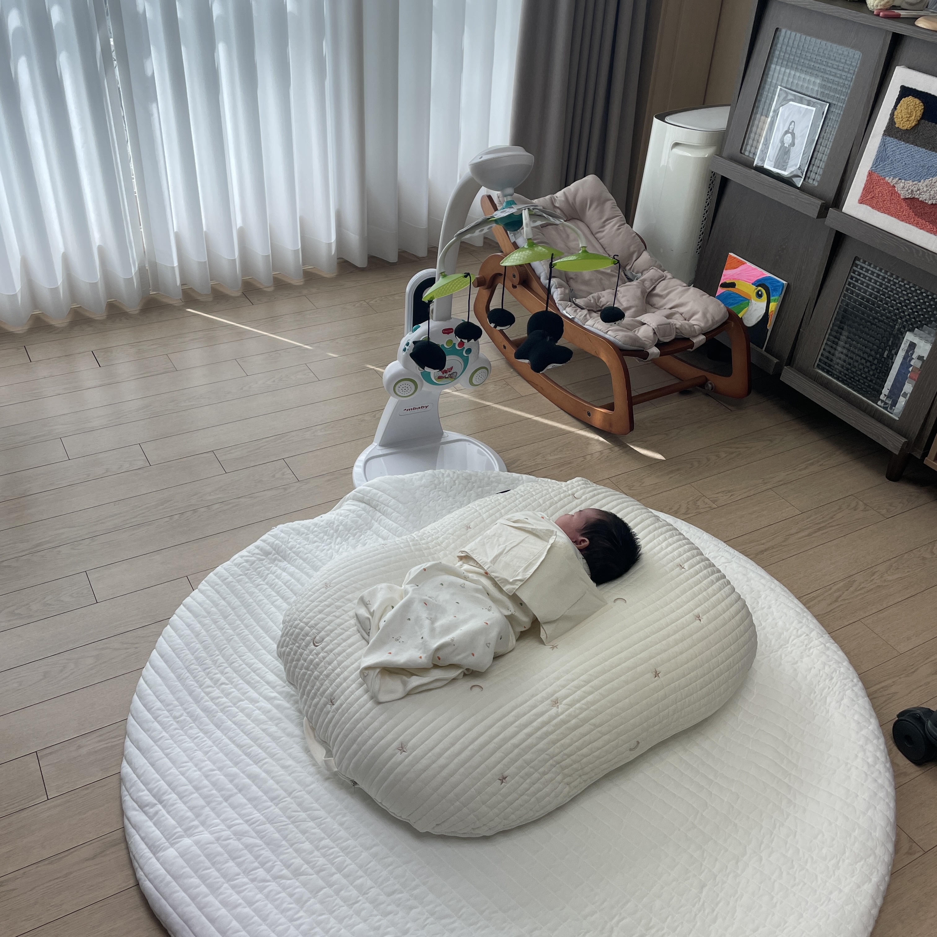 신생아 역류방지쿠션 역방쿠 사용법