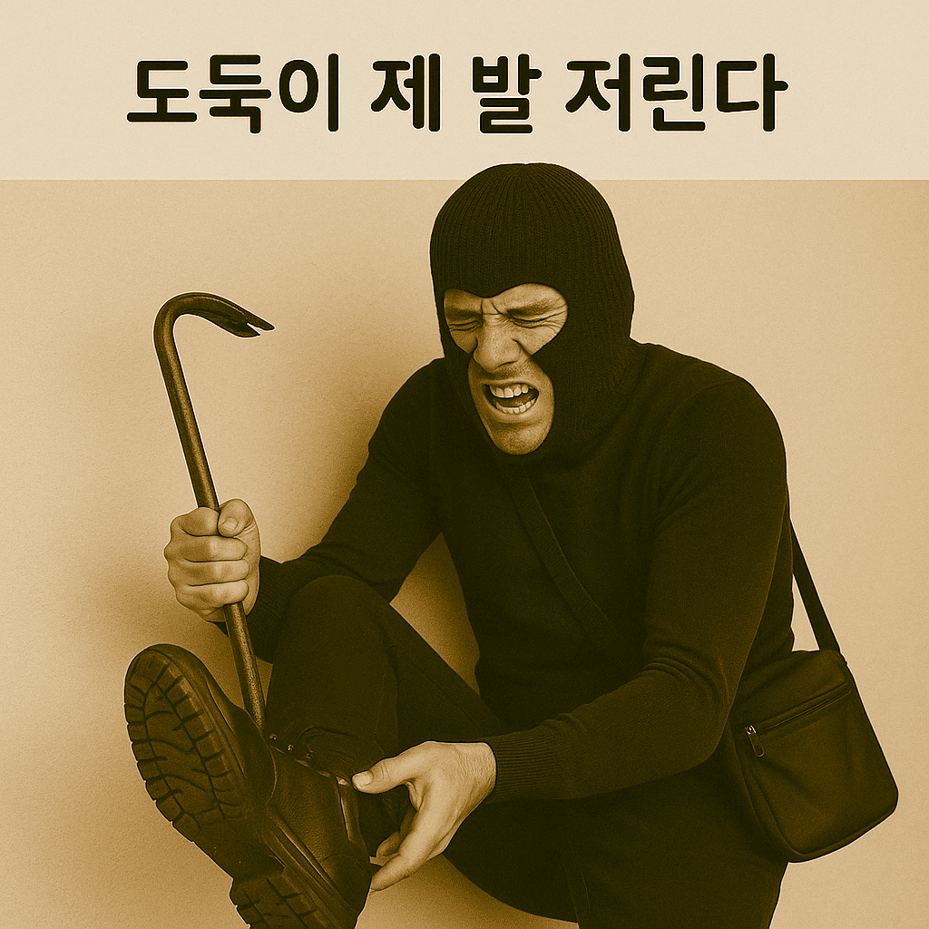 도둑이 제 발 저린다