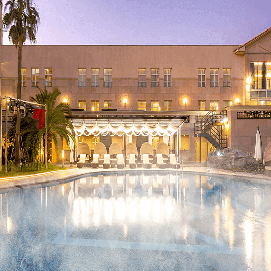 호텔 토스카나 제주 야외 수영장 전경 사진