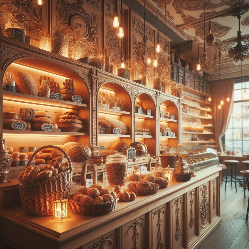 베이커리 배경