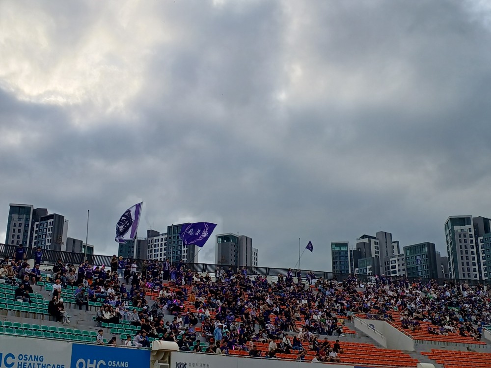 2025년9월28일광주와의 경기중 찍은 사진