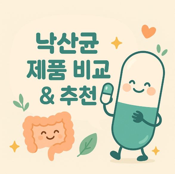 낙산균 제품 비교 추천 이미지