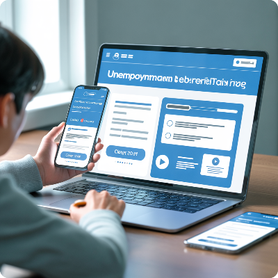 2026 실업급여 수급자격 신청자 온라인 교육 이미지