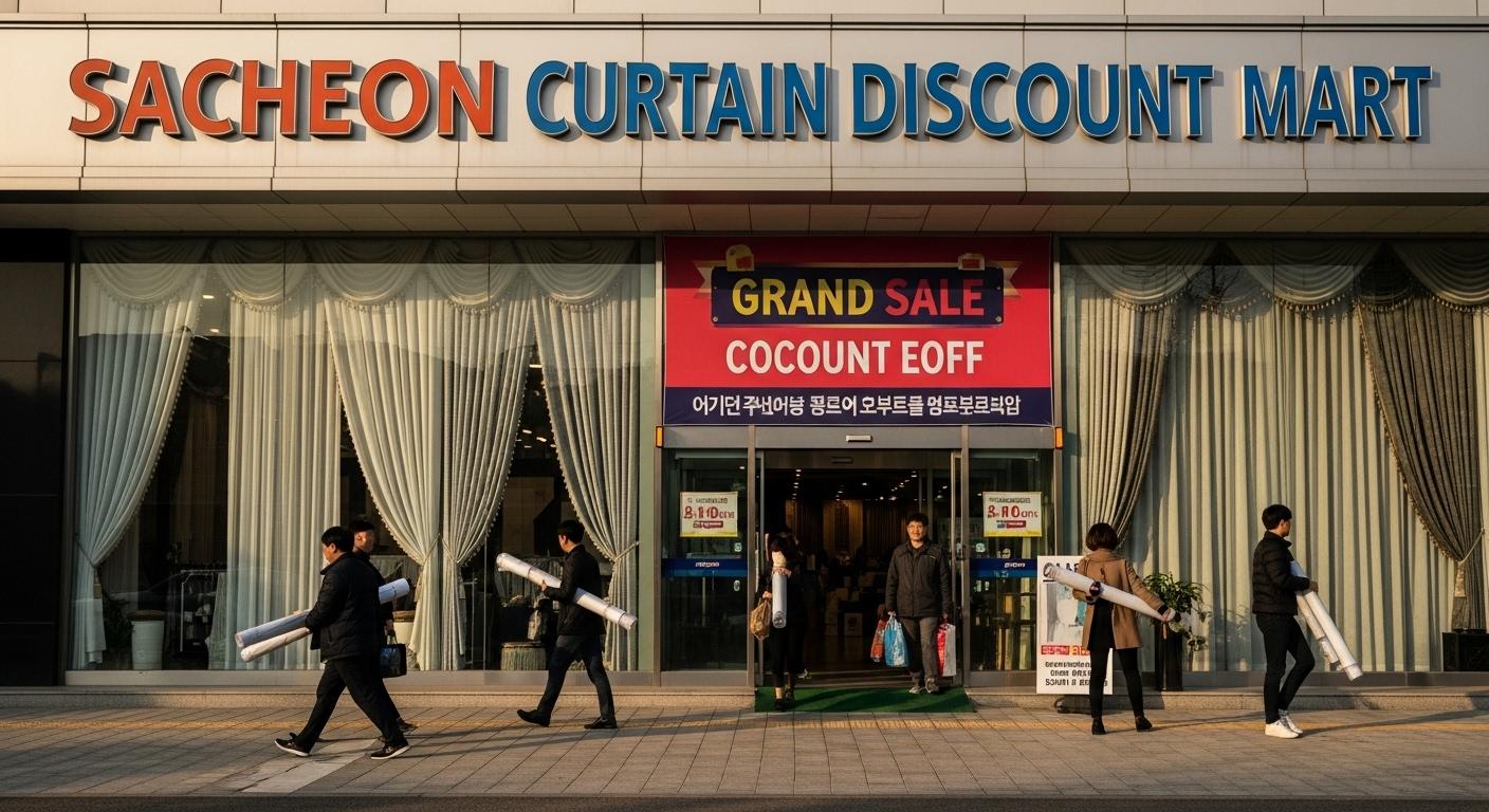 사천커텐할인마트