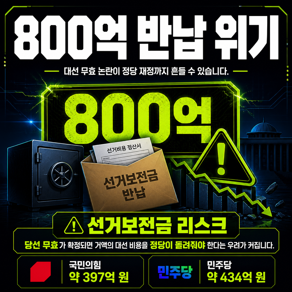 800억 반납 위기