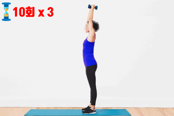 덤벨트라이셉스익스텐션, 팔뚝살빼는 운동 방법, 팔뚝살 빨리 빼는 운동, 다이어트, 홈트레이닝, 피트니스, 건강, 팁줌 매일꿀정보