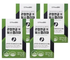 프롬바이오 관절 연골 엔 보스웰리아, 30정, 4개