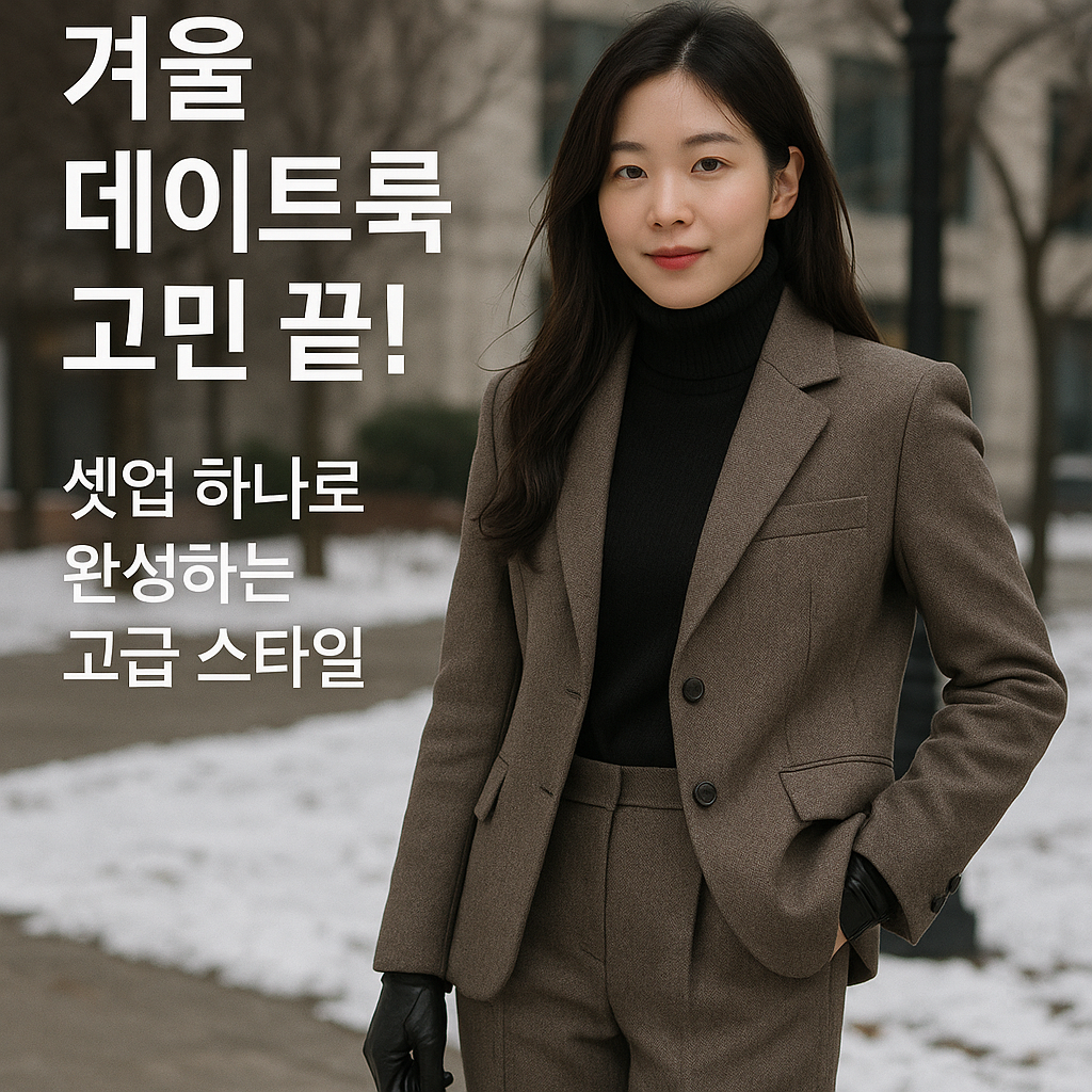 겨울 데이트룩