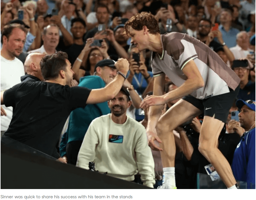 2024 호주 오픈 테니스 대회 결승전 메드베데프와 시너 우승자상금