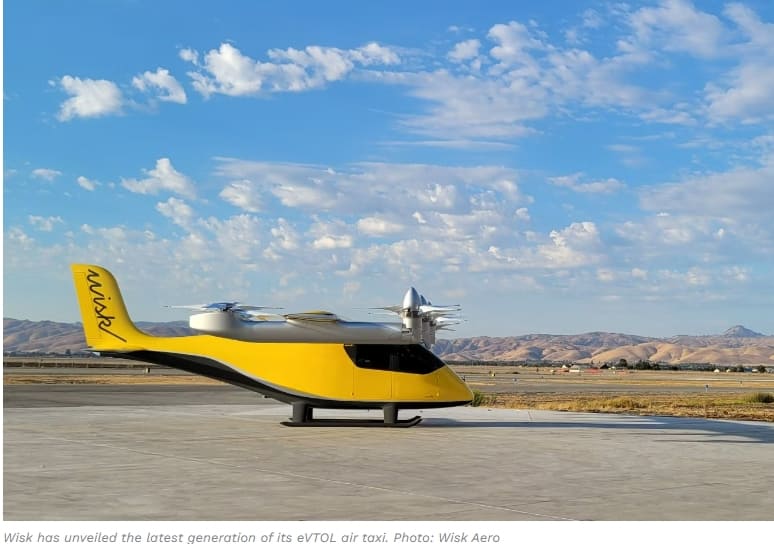 보잉 위스크, 세계 최초 자율 비행 최신형 4인승 에어택시 공개 VIDEO: The World's First Autonomous, All-Electric, Four-Seat eVTOL AirTaxi