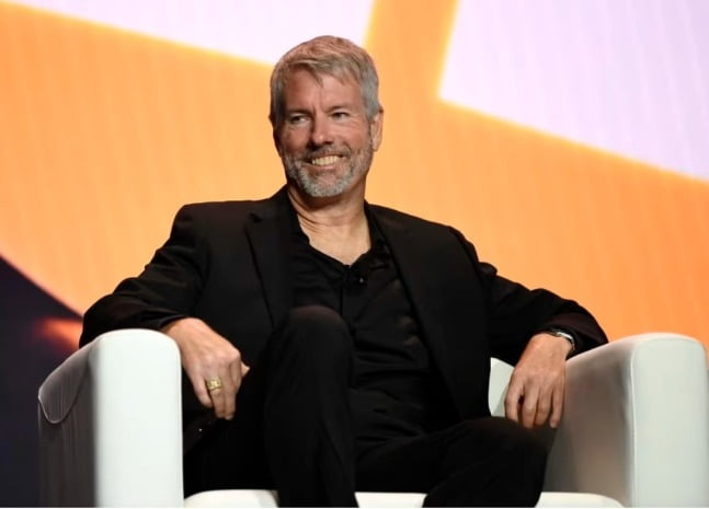 마이클 세일러 마이크로스트래티지 회장.