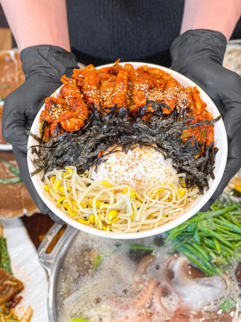 도토리무말랭이낙지볶음