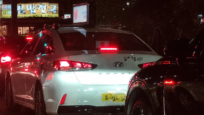 개인택시-단점