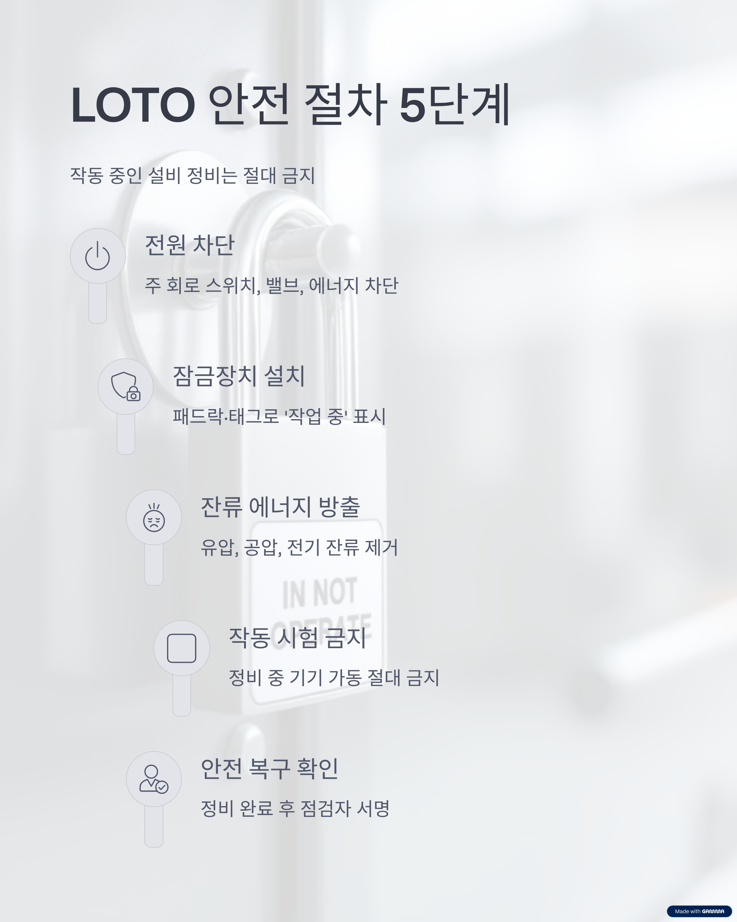 기계·기구, 설비의 정비·보수 완벽 가이드 ❘ 고장 예방과 안전 절차 총정리