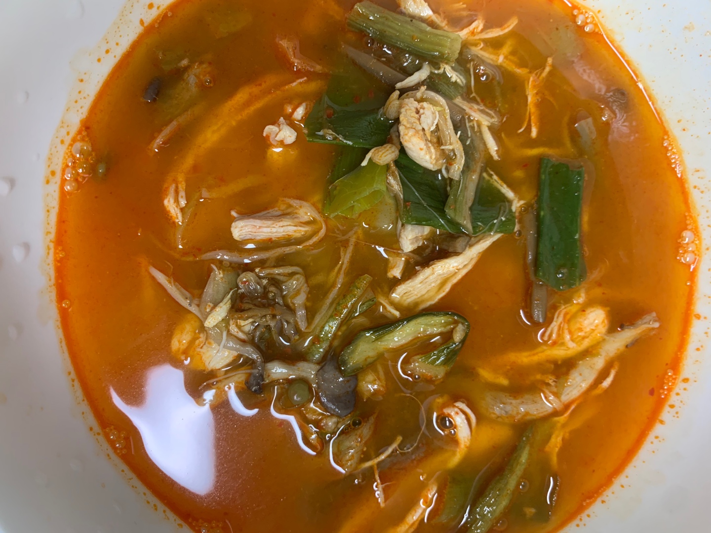 한살림 닭개장 사진