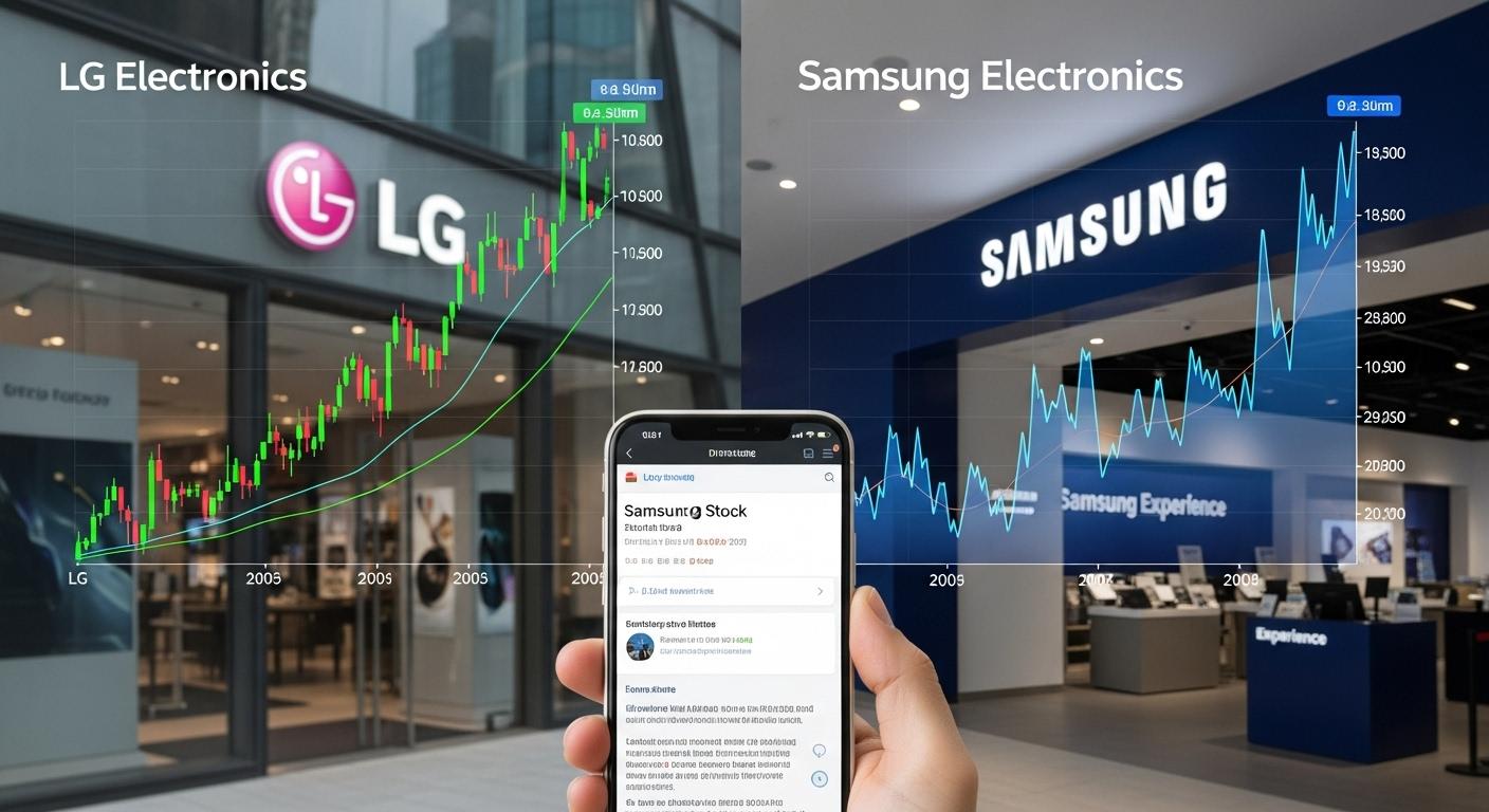 엘지전자와 삼성전자 주가 전망