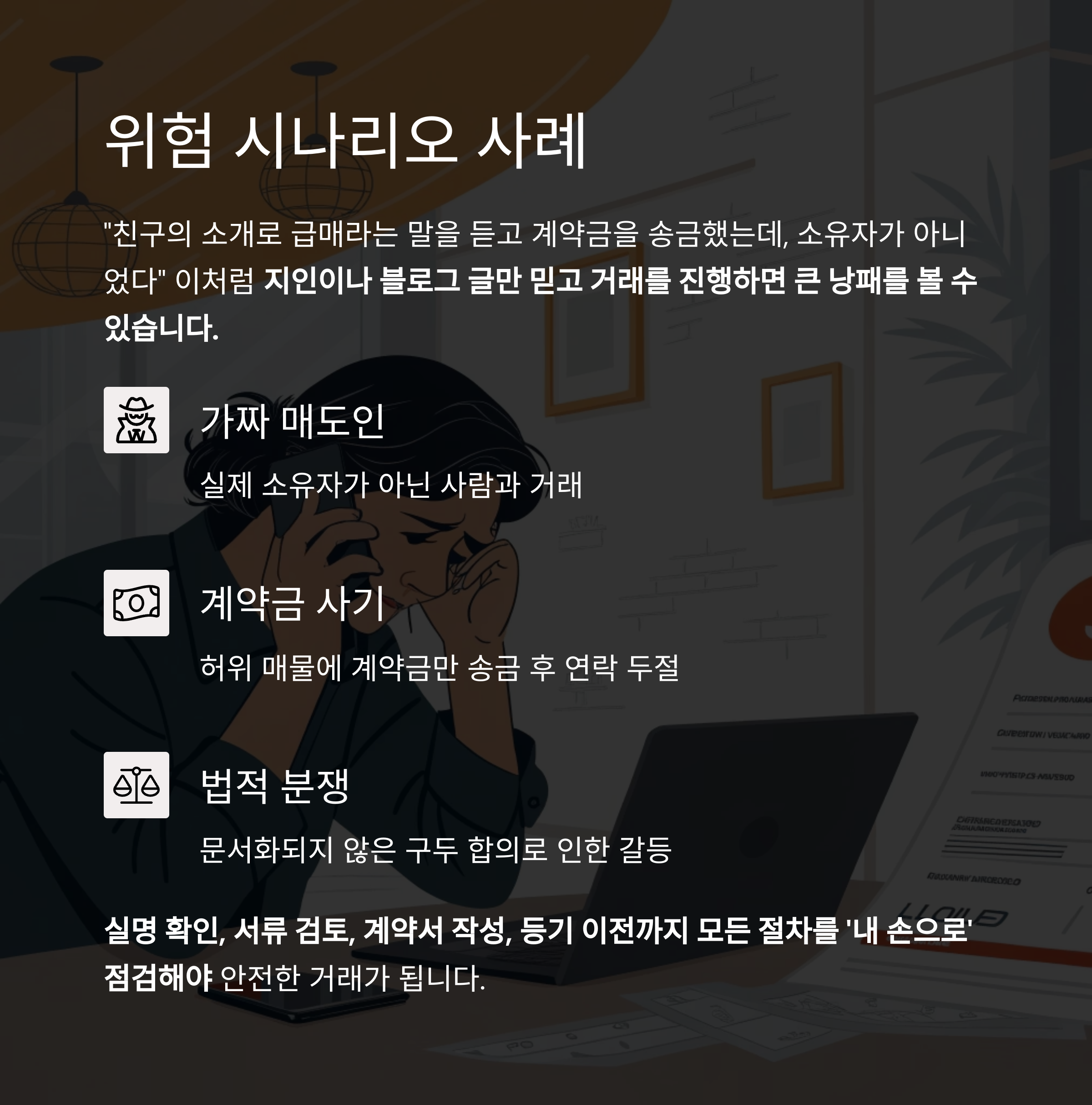 부동산직거래위험