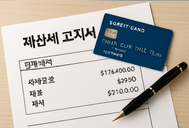 재산세 카드납부