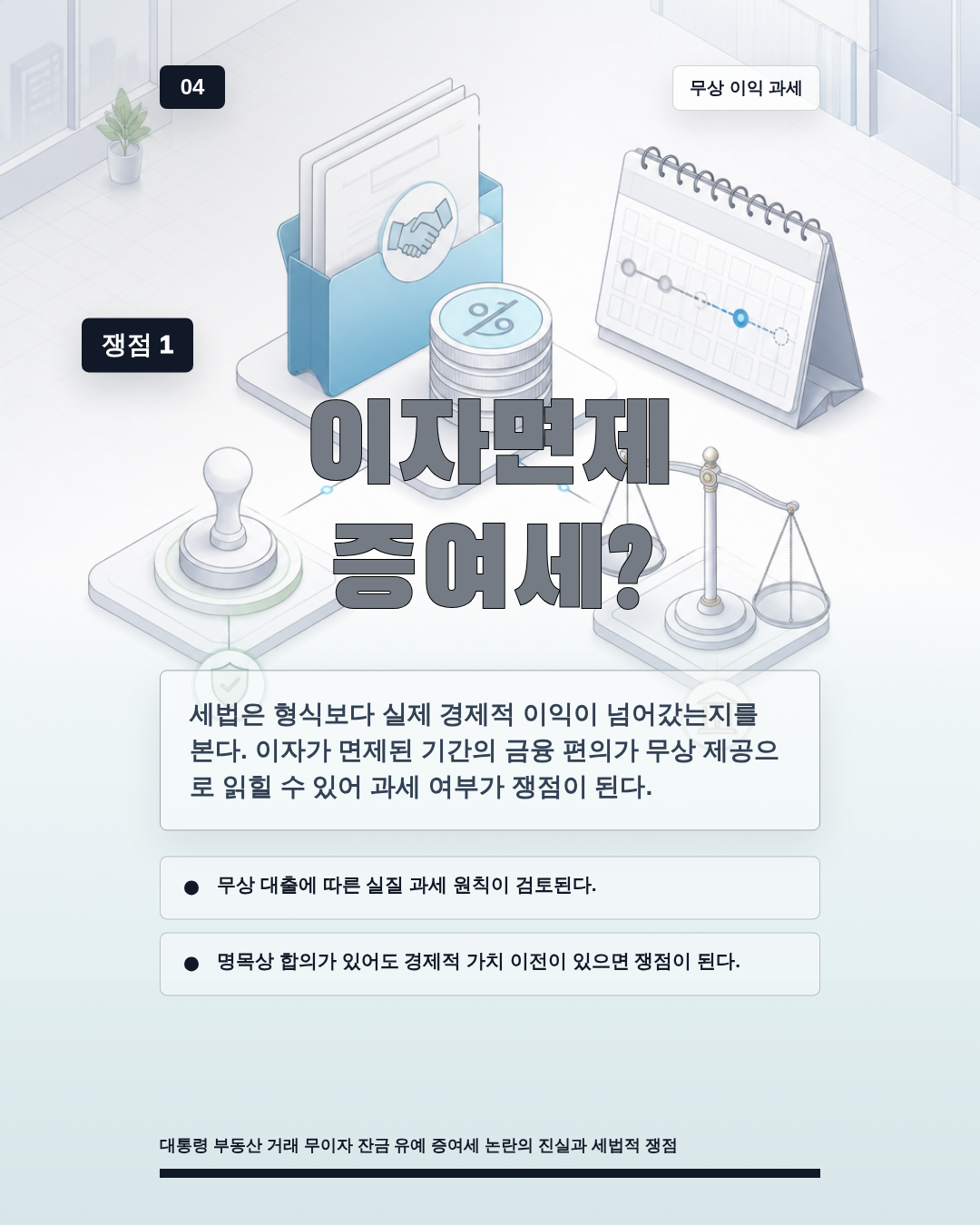 이자면제 증여세?