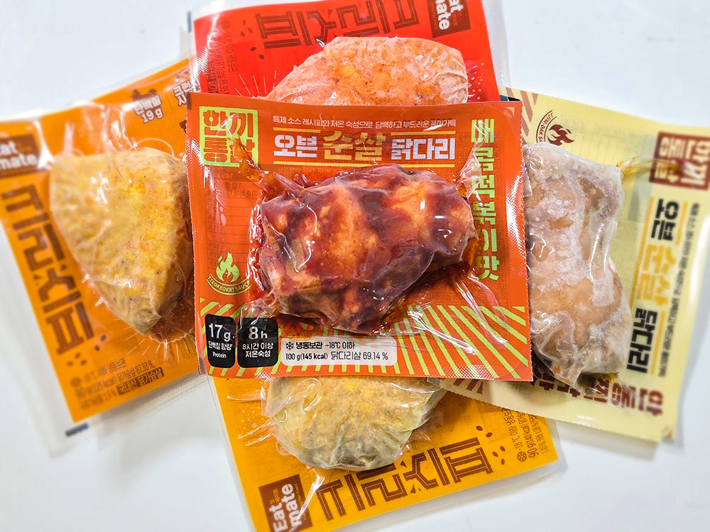 한끼통살 오븐 순살 닭다리-