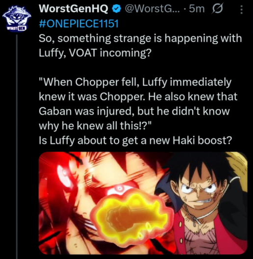 원피스 1151화 만화 이제 알겠어 루피 상황 파악 완료 킬링엄 충격 스포 주의2