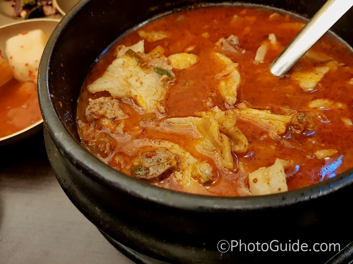 청와옥순대술국