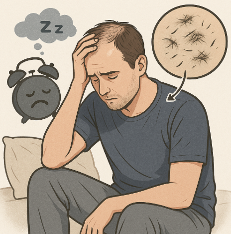 수면 부족과 탈모의 관계