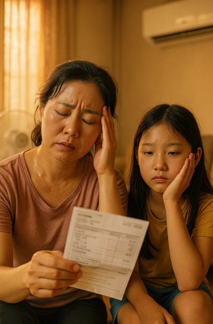 한부모 가정 전기요금 할인과 여름철 폭염 긴급복지 혜택을 설명하는 블로그 대표 이미