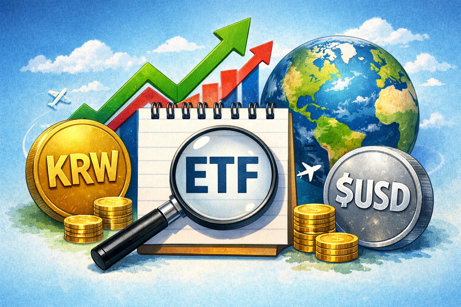 ETF 구조 분석 자료집:국내 ETF와 해외 ETF를 쉽게 비교했습니다.