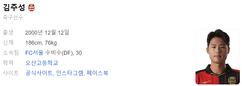 김주성 프로필_출처 : 다음 인물검색