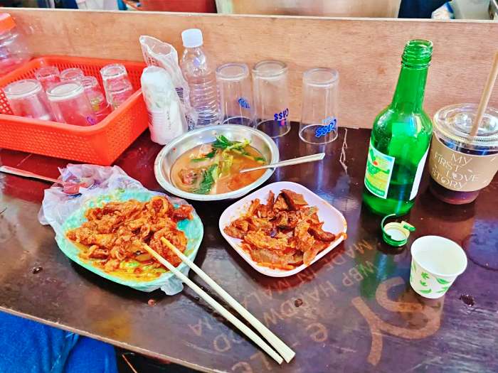 생방송 오늘저녁 대전 중앙시장 수구레볶음 맛집