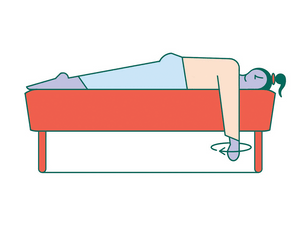 좌우로 팔움직이기.